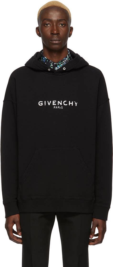 Givenchy Paris Hoodie Black 